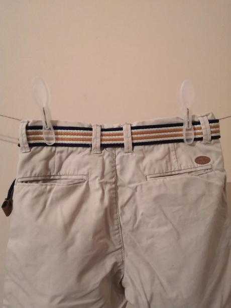 Šortky s opaskom, h&m,104