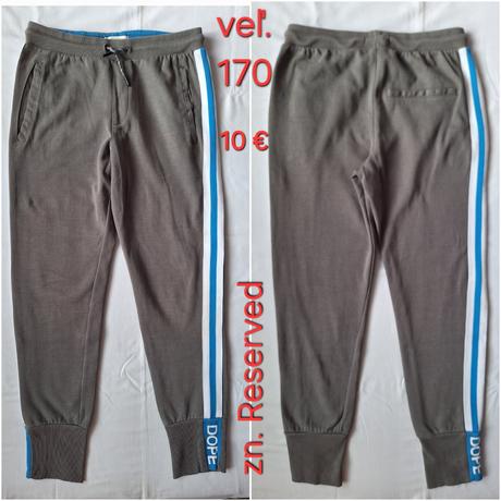 Tepláky - top stav, reserved,170