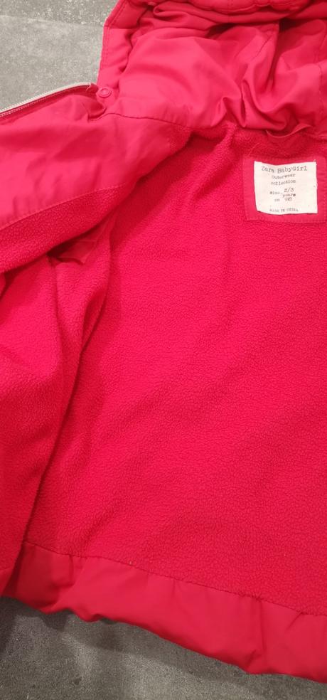 Zimný kabát, zara,98