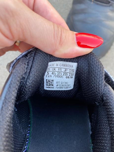 Tenisky kožené, adidas,37