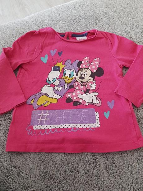 Tričko minie 9-12mesiacov, disney,80