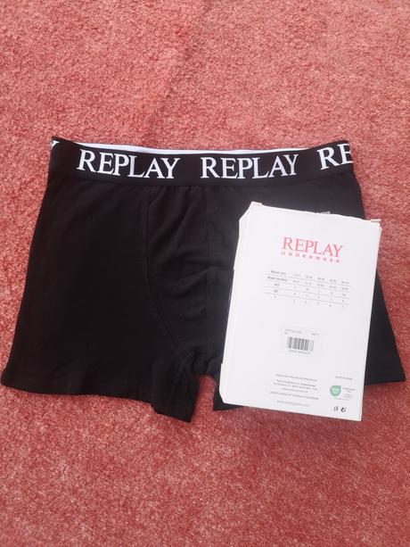 Replay pánske boxerky 3ks veľkosť m, replay,m