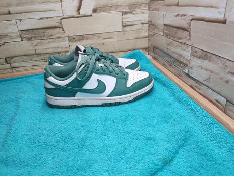 Nike 37,5 - dámske kožené bielo zelené, nike,37