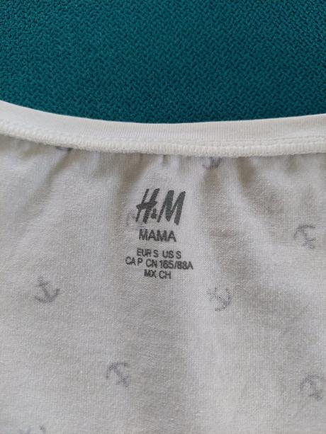 Tehotenské tričko, h&m,s