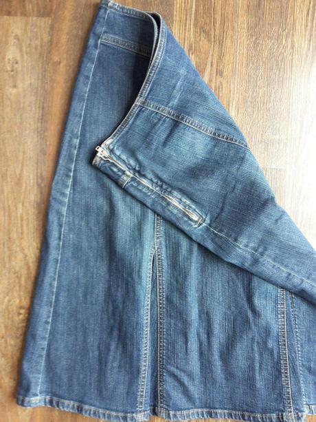 Rifľová sukňa olsen, s