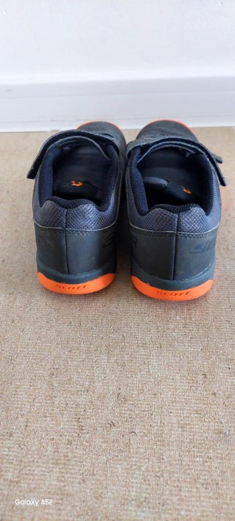 Detské cyklistické topánky scott, 36