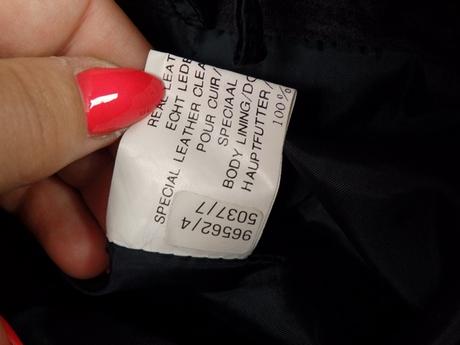 Kvalitné kožené nohavice, 40