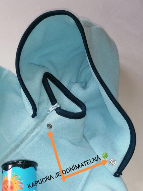 Baby world - praktický flícový overal, 62