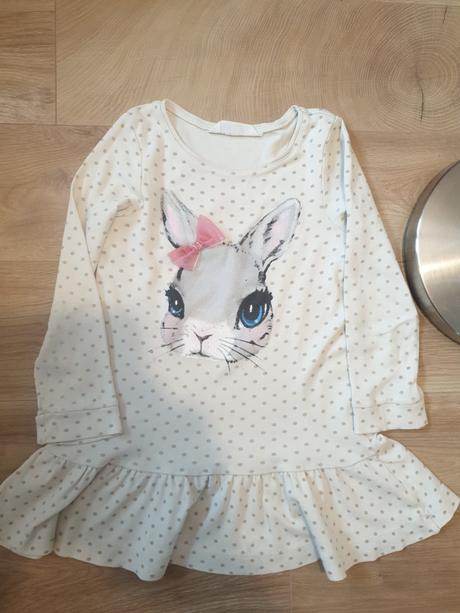Jahodkova a zajacikova tunika+nohavice next, next,116