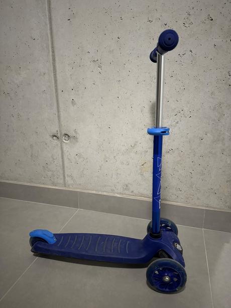 2ks kolobežka 3-kolesová pre deti od 3 rokov, 