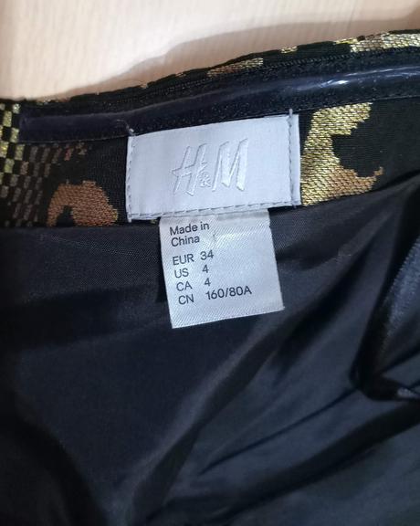 Spoločenské šaty v.34, h&m,34