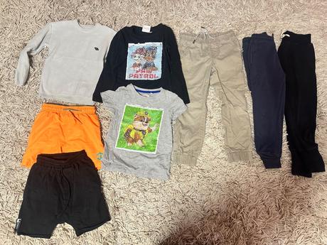 Balík oblečenia pre chlapca 116, 104–116