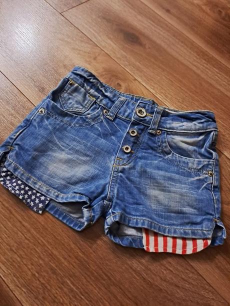 Krásne riflové kraťasky, 128