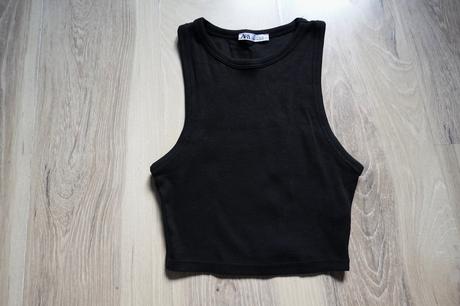 Vrúbkované topy zara, zara,s