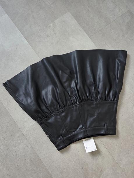 Zara koženková sukňa xs/s, zara,34 / xs