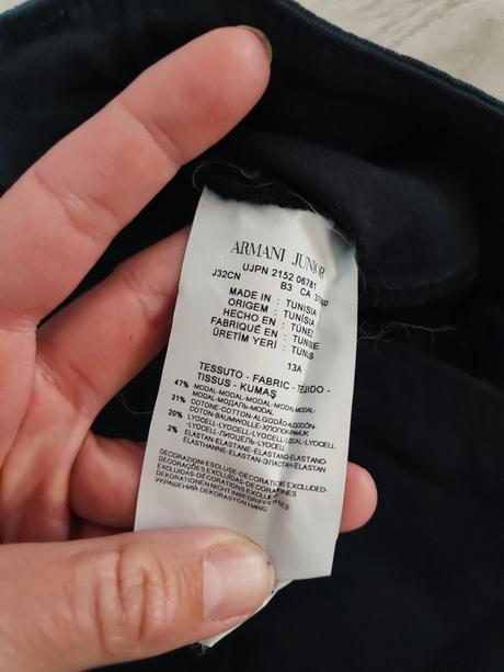 Nohavice, armani,158