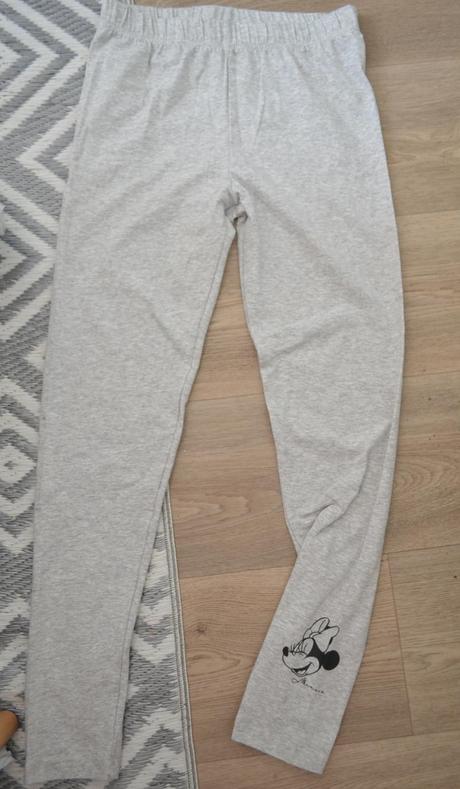 Disney minnie mouse bavlnené legíny xs/s, disney,xs