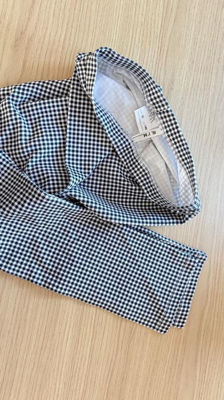 Legíny s gingham kockou zara, zara,140