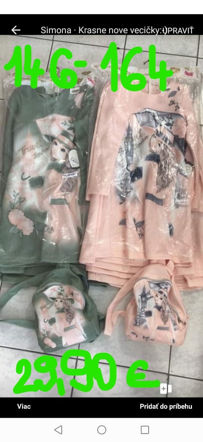 Ponukam krasne nove šatky značky moonstar, 92 - 158