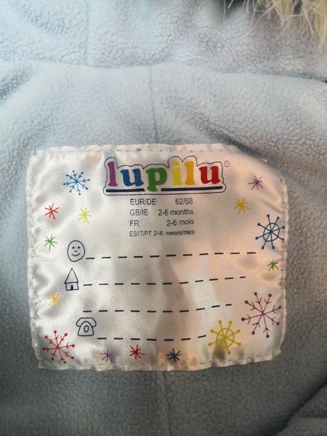 Zimný overal 62/68, lupilu,62