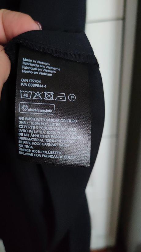 Blúzka bez rukávov, h&m,38