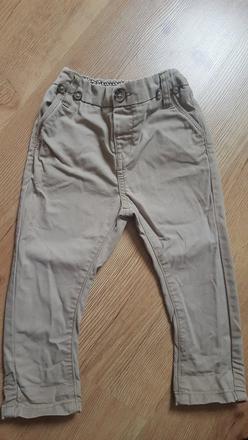 Béžové nohavice, 9-12 mesiacov, 74