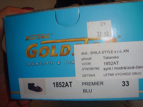 Chlapčenské sandále, 33