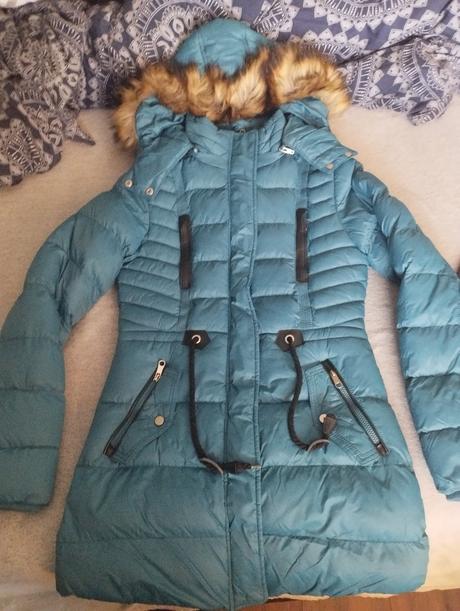 Zimná bunda s kapucňou, gate,s