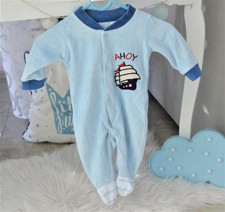 Velúrové pyžamko-50/56, 56