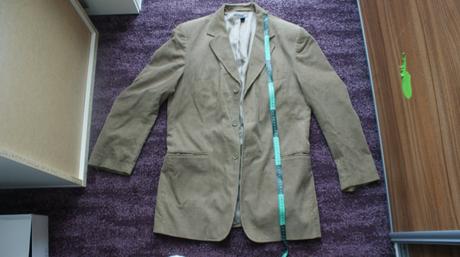 Menčestrové sako, h&m,48