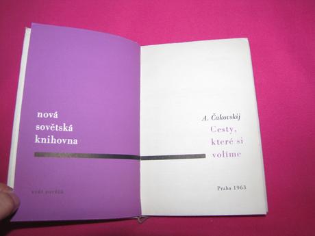 Cesty, které si volíme a. b. čakovskij, 