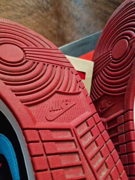 Nike air jordan 1 retro low og eu 40.5 black / pow, nike,40