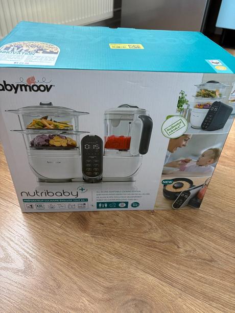 Babymoov nutribaby+ parny varic a mixer, babymoov