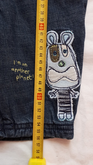 Riflove podsite nohavice, next,68