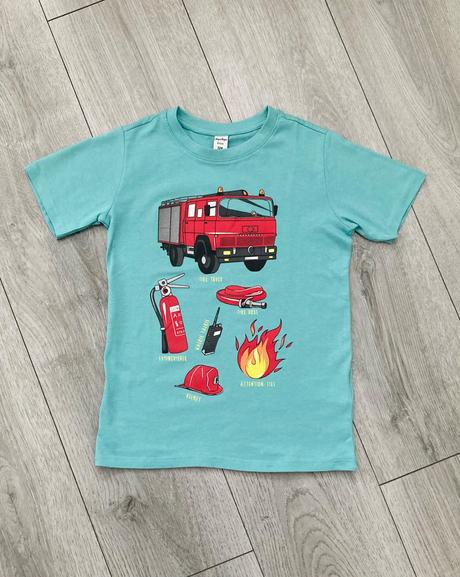 Hasičské tričko veľ. 128, takko,128