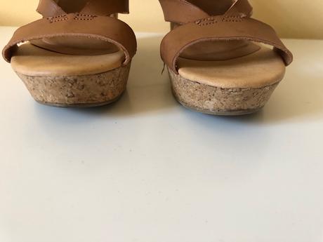 Kožené platformy 40/41, 40