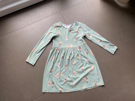 Šaty zn. h&m s potlačou, h&m,122