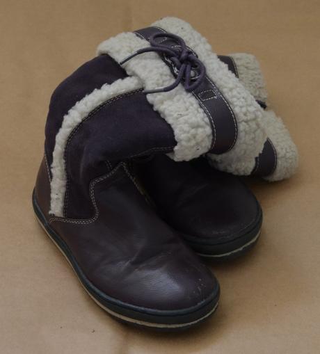 Kožené čižmičky s kožušinou, bobbi shoes,27