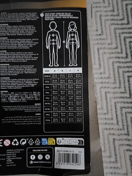 Nový kostým na karneval ľadový medveď veľ.10-12, 