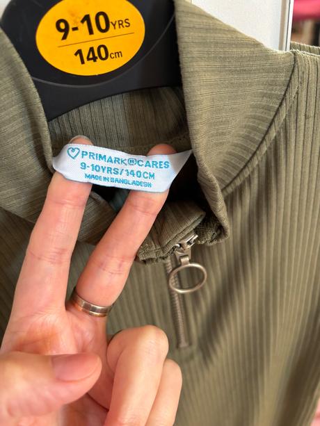 Zelené šaty, primark,140