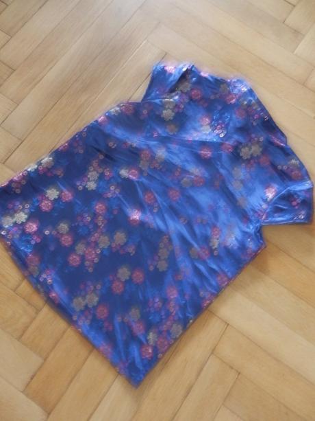 Satenova bluzocka na 7-8 r, h&m,128