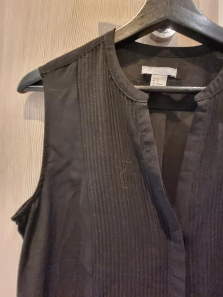 Čierna blúzka h&m, h&m,l