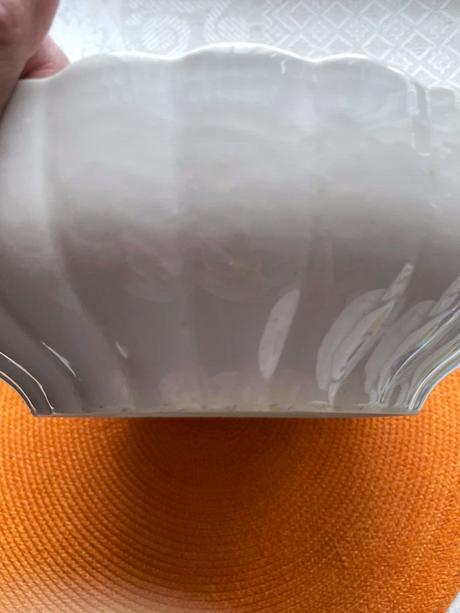 Porcelánová veľká stará misa,