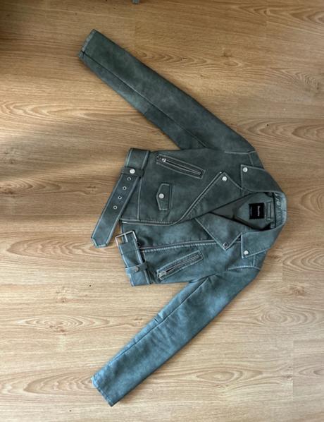 Kožená bunda, bershka,xs