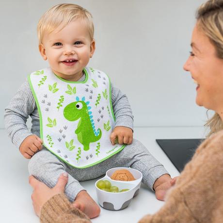 Babyono froté podbradník i can almost feed myself,, babyono