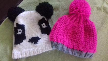 Zimné čiapky panda, 128