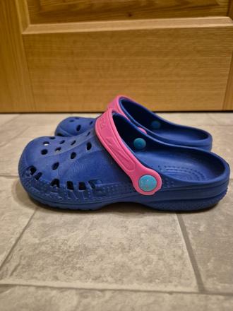 Kroksy tmavomodré pre dievča flame 31, 31