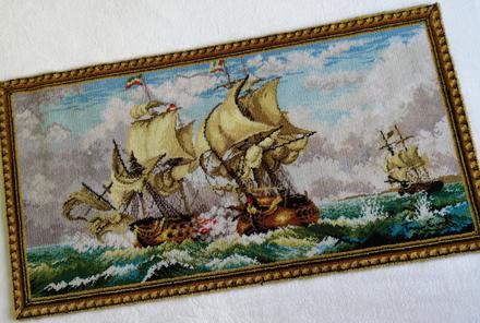 Vlnený gobelín 131x69cm,