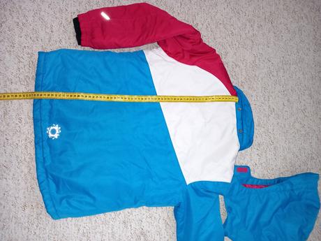 Lyziarska dievcenska bunda 134/140, crivit,134