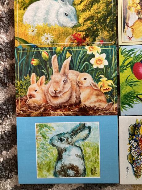 Veľkonočné otváracie pohľadnice 5ks,